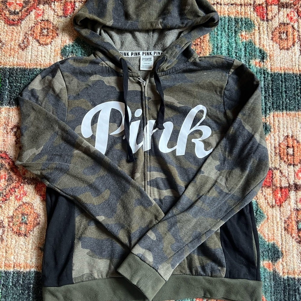 Victoria's Secret PINK Camo Hoodie